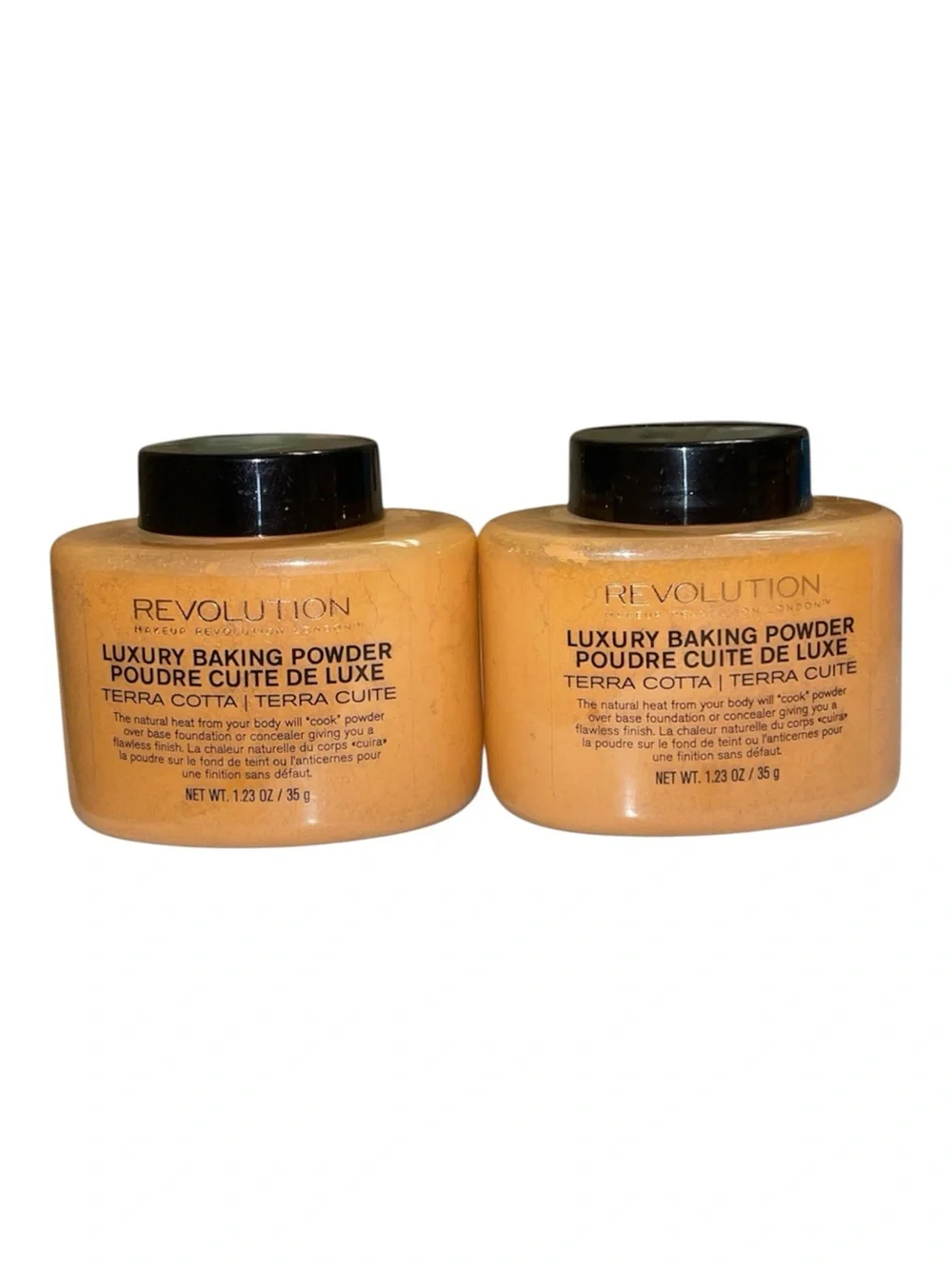 Revolution Luxury Baking Powder in Terra Cotta - bundle of 2